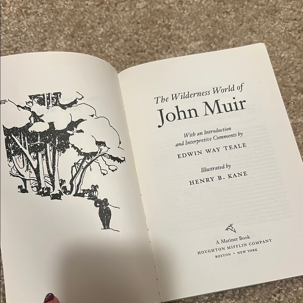 The Wilderness World of John Muir Book